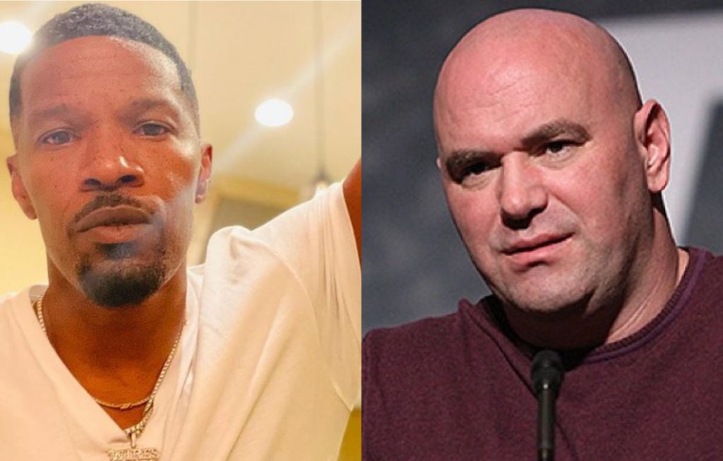 Jamie Foxx, Dana White, UFC