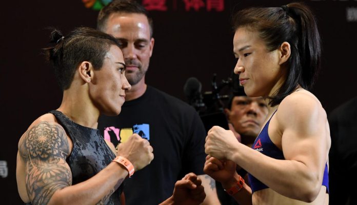 Jessica Andrade, Zhang Weili