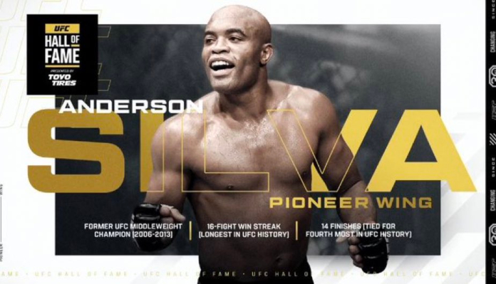 Pros react to Anderson Silva’s UFC Hall of Fame induction: “My favorite fighter!”