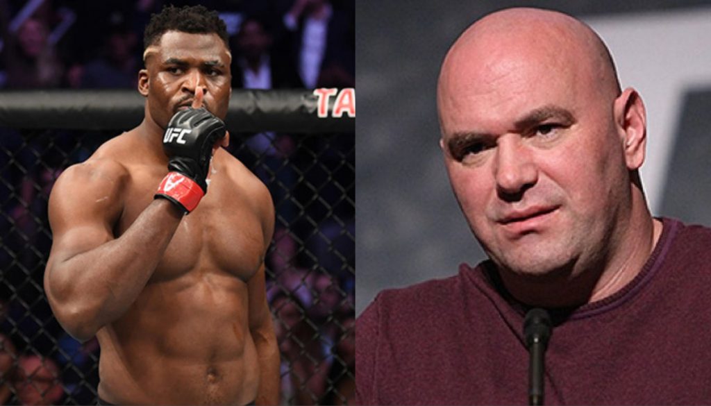 Francis Ngannou, Dana White, UFC, UFC 285