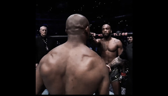 Leon Edwards discusses gun-taunt to Kamaru Usman during UFC 286 introductions: “You’re not beating me tonight”
