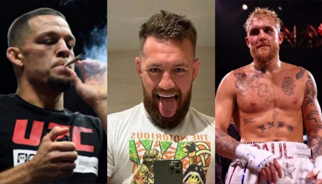 Conor McGregor, Nate Diaz, Jake Paul, UFC, Boxing