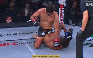 UWC 43, Cauliflower Ear, Video, TKO