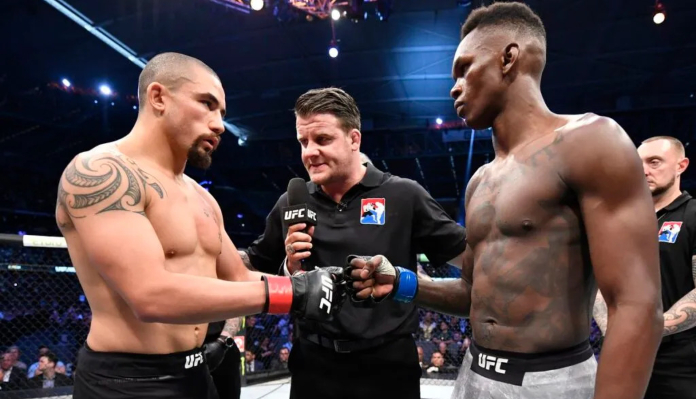 Robert Whittaker Israel Adesanya