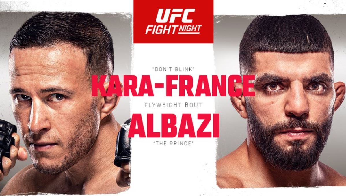 UFC Vegas 74, Kai Kara-France, Amir Albazi, UFC, Results