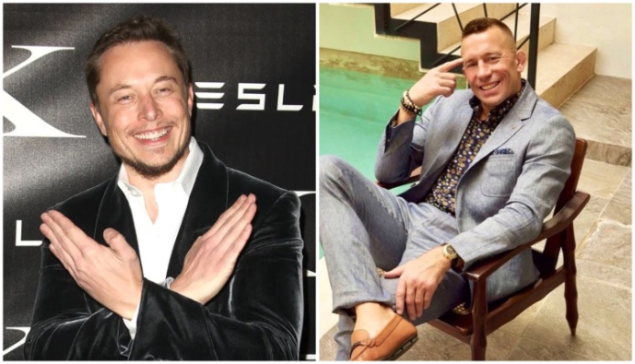 Elon Musk and Georges St-Pierre