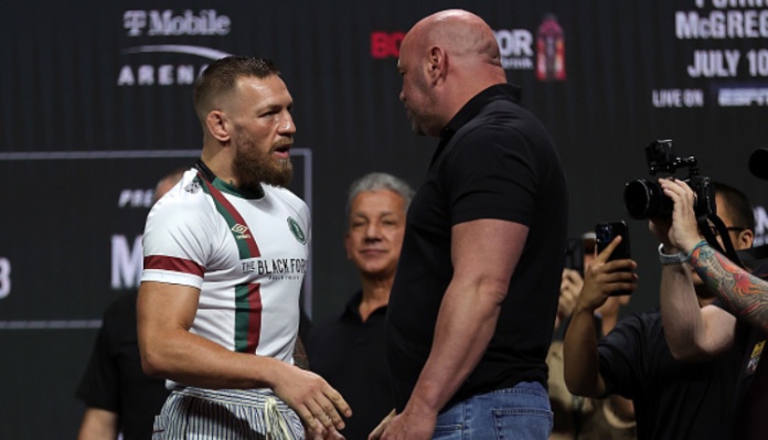 Dana White and Conor McGregor