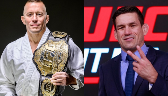 Georges St-Pierre and Demian Maia.