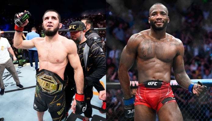Islam Makhachev and Leon Edwards