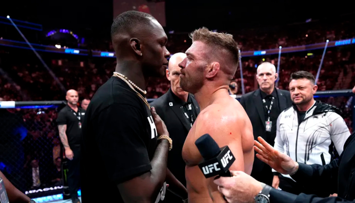 Israel Adesanya and Dricus du Plessis