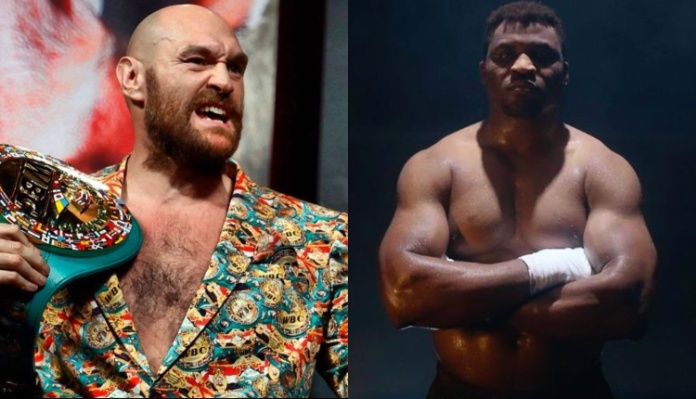 Tyson Fury and Francis Ngannou