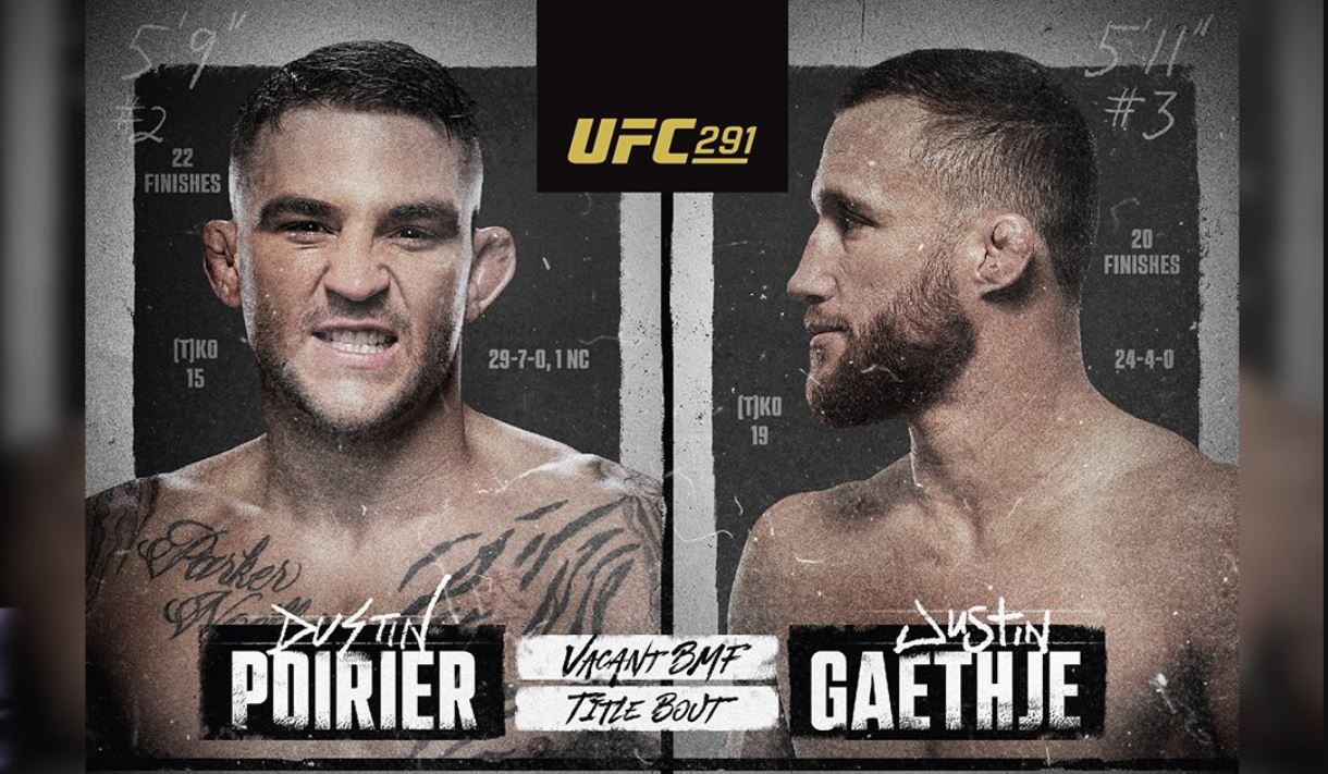 UFC 291, Results, UFC, Dustin Poirier, Justin Gaethje