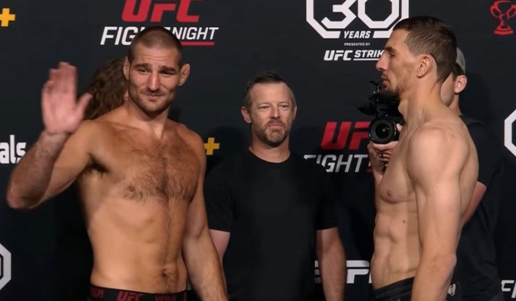 UFC Vegas 76, Sean Strickland, Abus Magomedov, UFC, Results