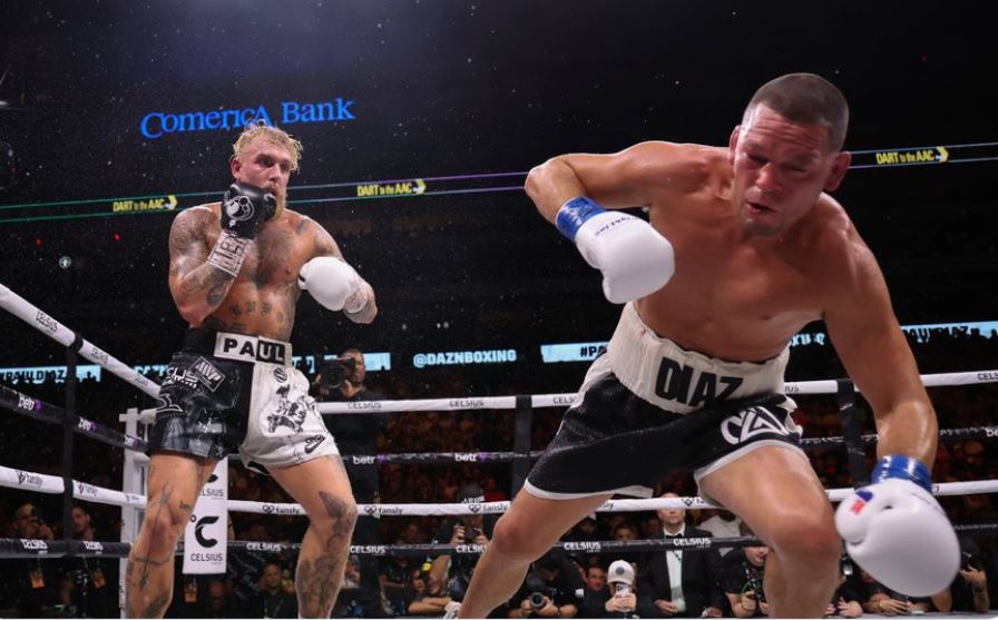 Jake Paul, Nate Diaz, Paul vs. Diaz, Boxing