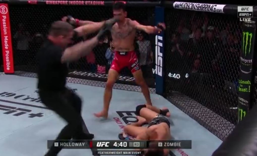 Max Holloway, The Korean Zomie, UFC Singapore, Results, UFC