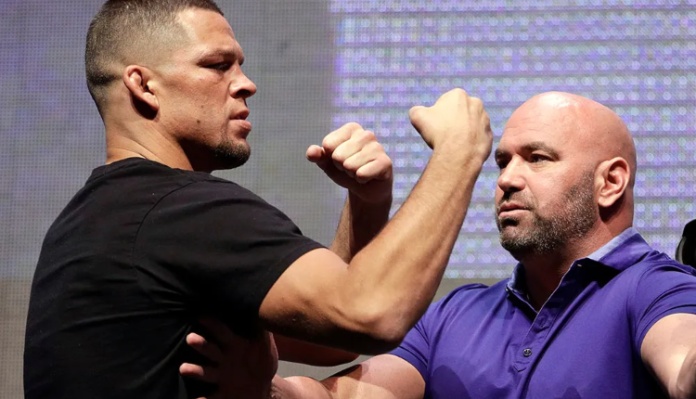 Nate Diaz and Dana White