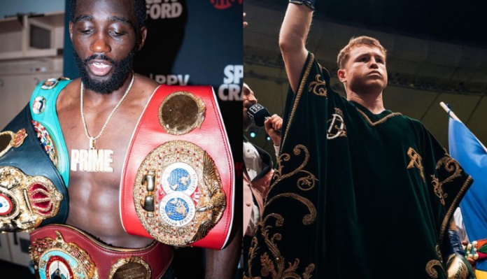 Terence Crawford and Canelo Alvarez