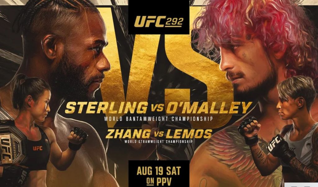 UFC 292, Aljamain Sterling, Sean O'Malley, Results, UFC, Zhang Weili