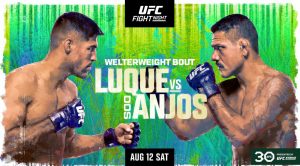 UFC Vegas 78, Vicente Luque, Rafael dos Anjos, UFC, Results
