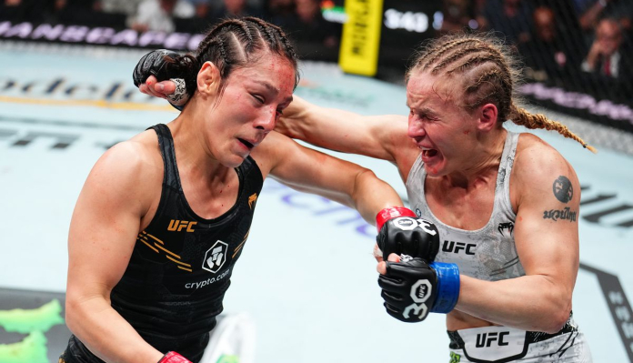 Alexa Grasso Valentina Shevchenko Noche UFC (1)