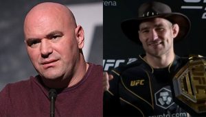 Dana White, Sean Strickland, UFC 293, UFC, Rematch