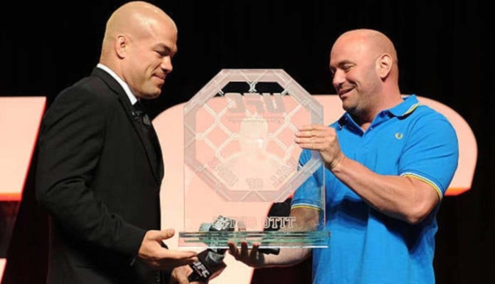 Dana White and Tito Ortiz