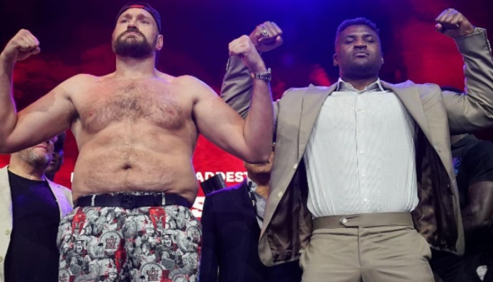 Tyson Fury and Francis Ngannou