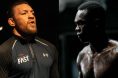 Conor McGregor and Israel Adesanya