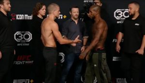 Grant Dawson and Bobby Green