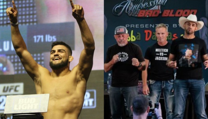 Kelvin Gastelum and Pat Miletich vs. Mike Jacon