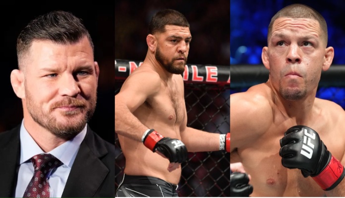 Michael Bisping Nick Diaz Nate Diaz