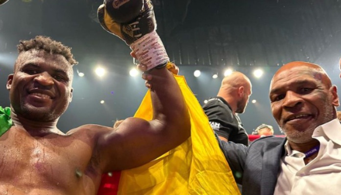 Mike Tyson and Francis Ngannou