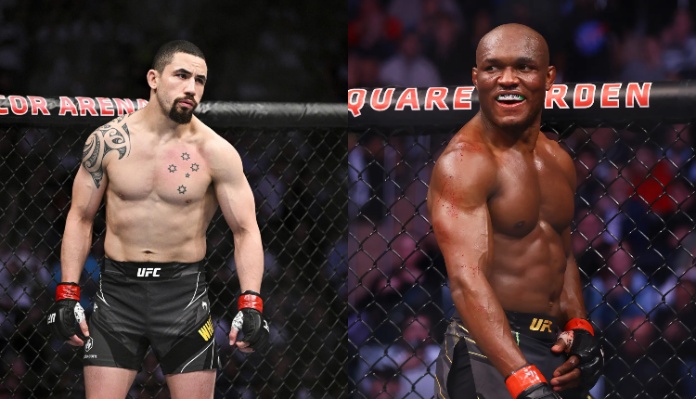 Robert Whittaker and Kamaru Usman