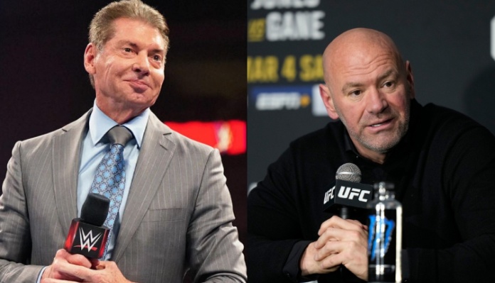 Vince McMahon and Dana White