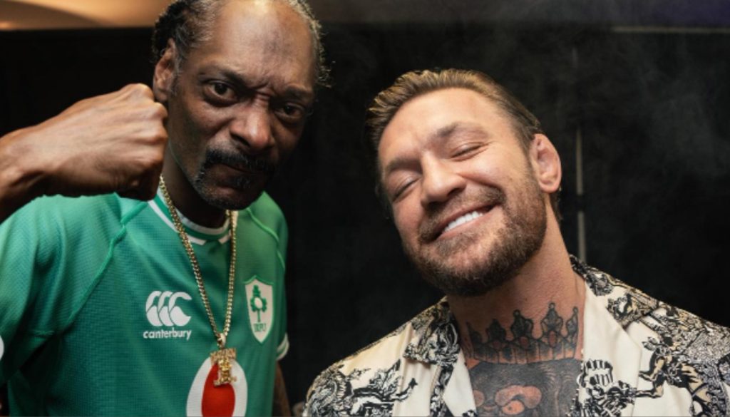 Snoop Dogg and Conor McGregor