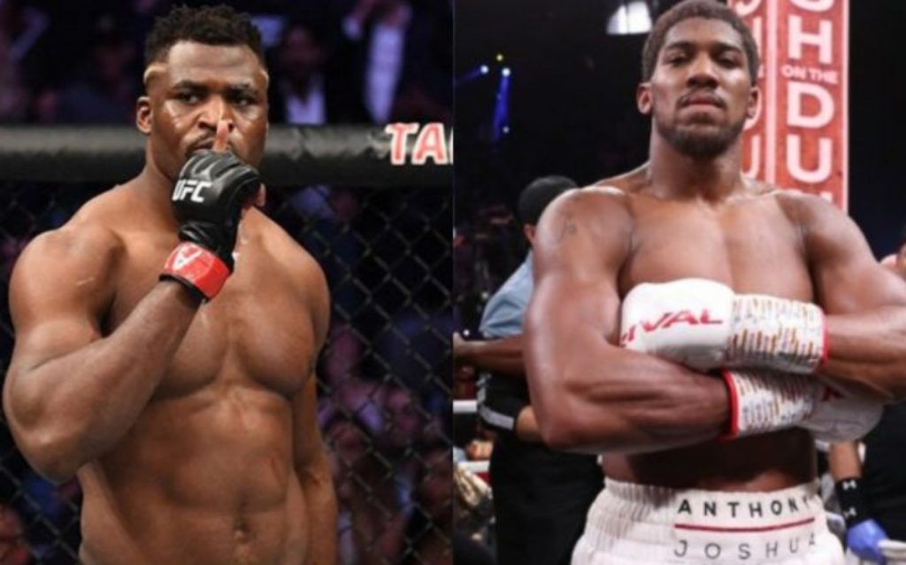 Francis Ngannou Anthony Joshua