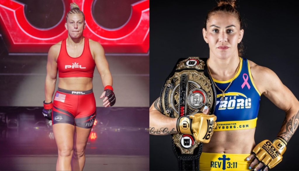 Cris Cyborg and Kayla Harrison