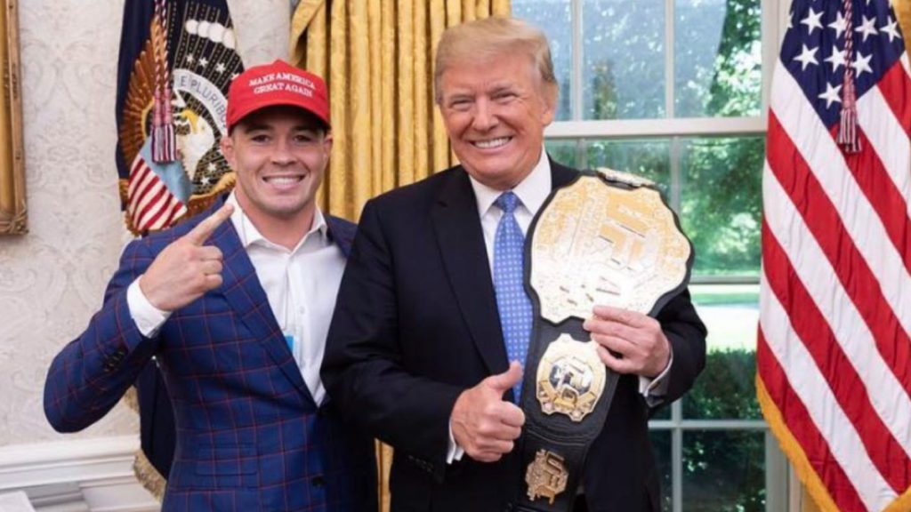 Colby Covington, Donald Trump