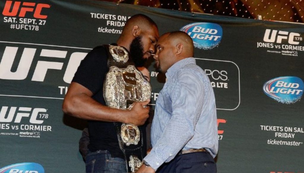 Jon Jones and Daniel Cormier