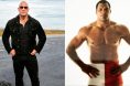 Mark Kerr and Dwayne Johnson