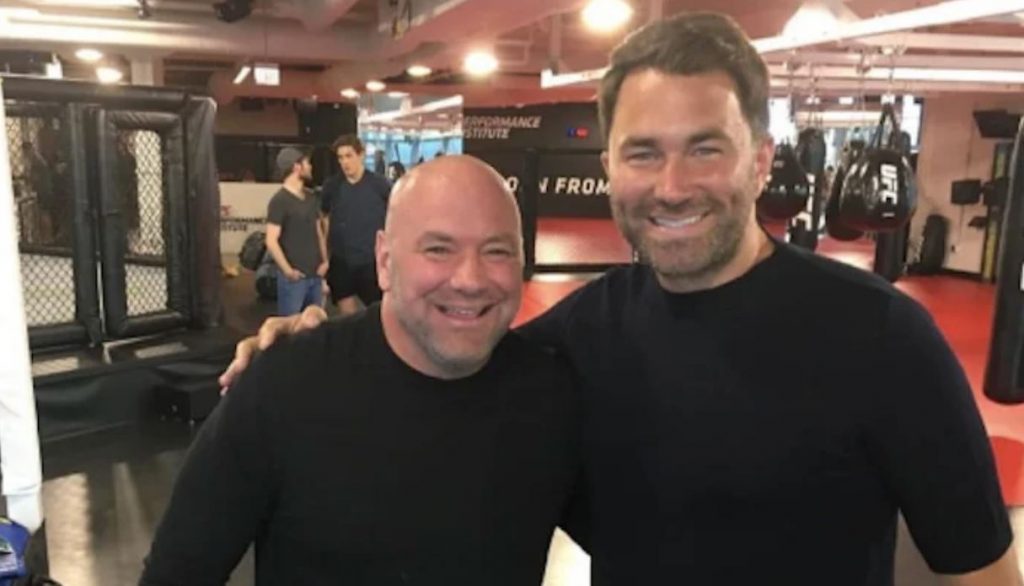 Eddie Hearn, Dana White, UFC