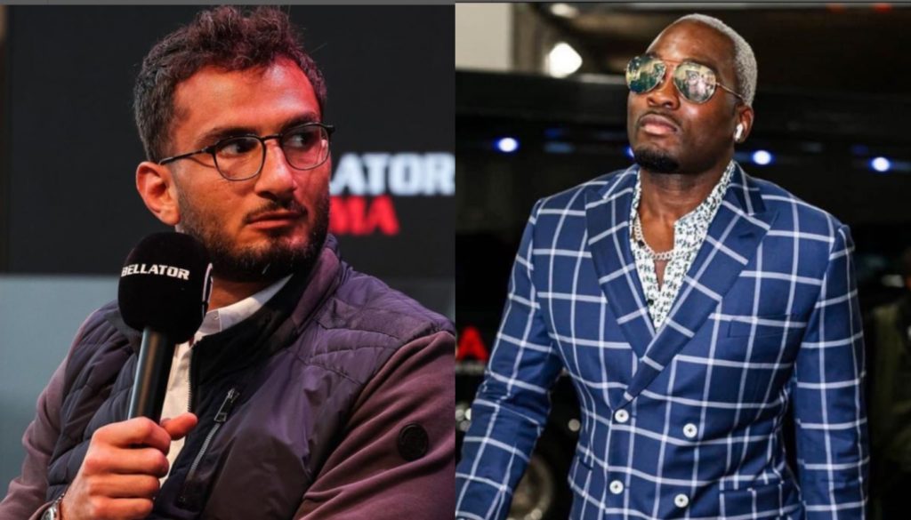 Gegard Mousasi and Derek Brunson