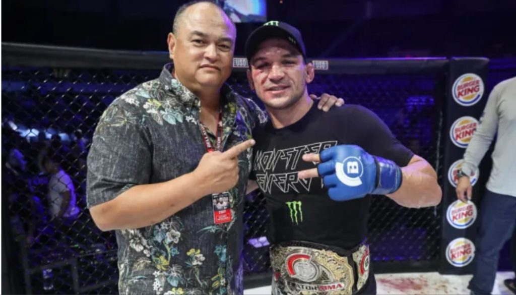 Michael Chandler and Scott Coker