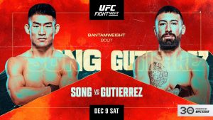 UFC Vegas 83, Song Yadong, Chris Gutiérrez, UFC, Results