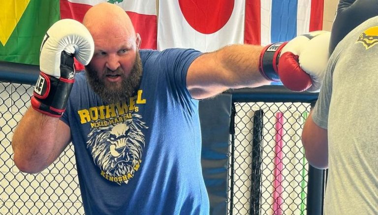Ben Rothwell labels UFC welterweight veteran Matt Brown a “chained dog ...
