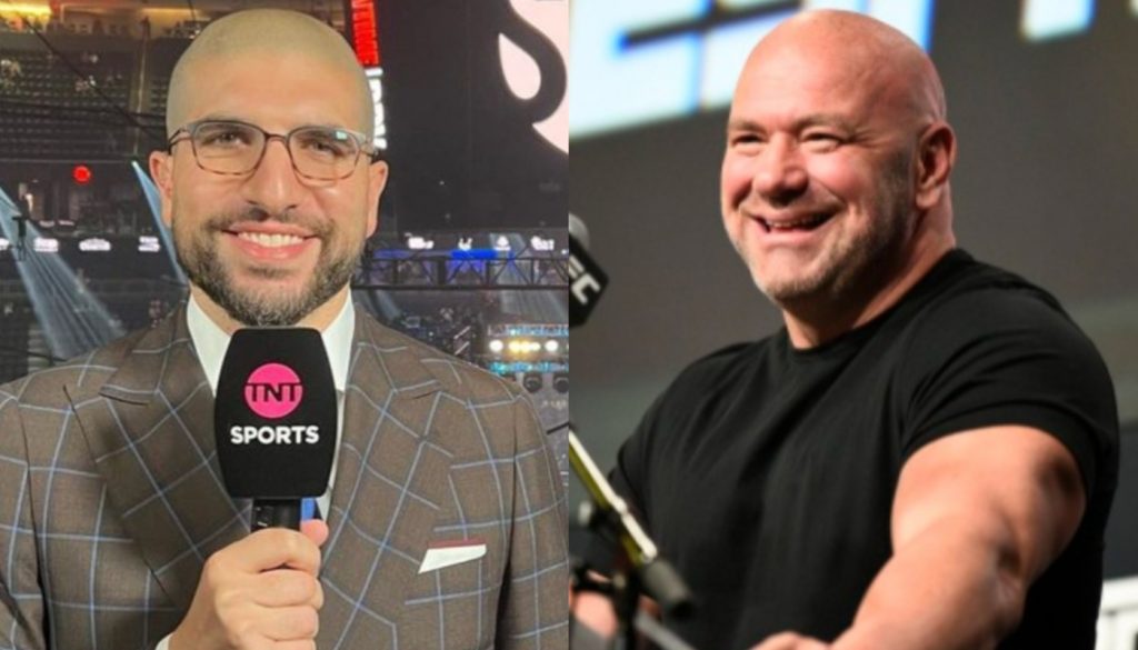 Ariel Helwani, Dana White, UFC 300, UFC