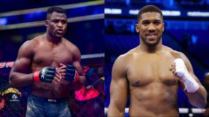 Francis Ngannou and Anthony Joshua - Joshua vs. Ngannou