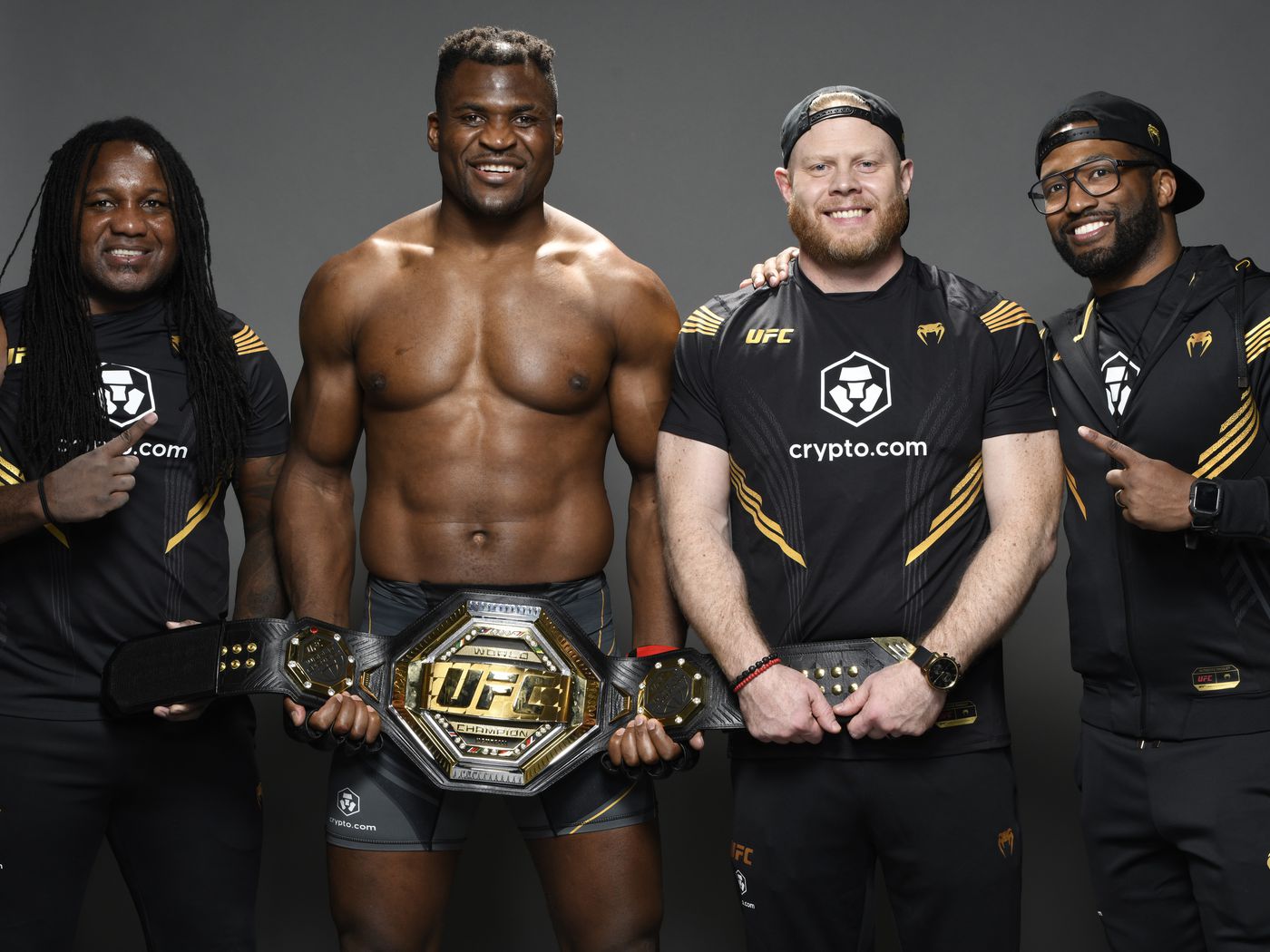 Francis Ngannou Eric Nicksick