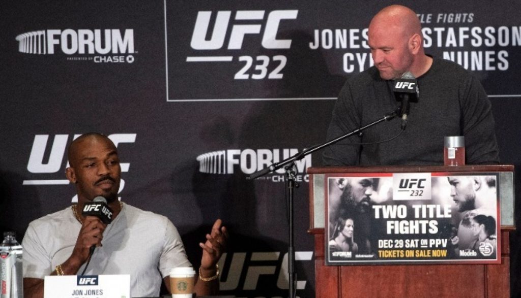 Jon Jones Dana White