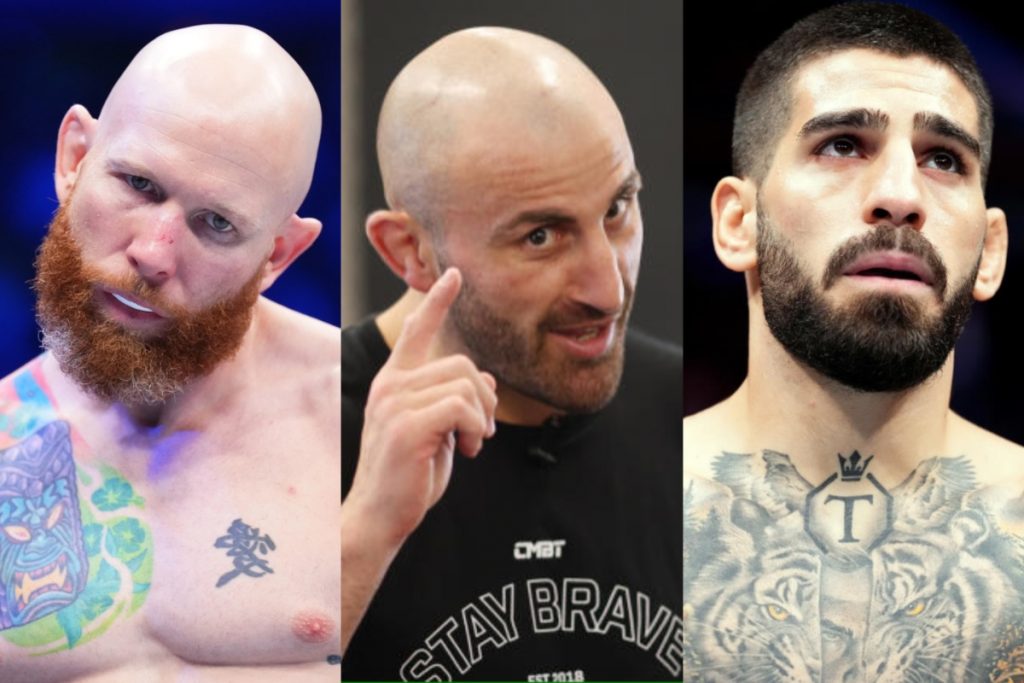 Josh Emmett Alex Volkanovski Ilia Topuria